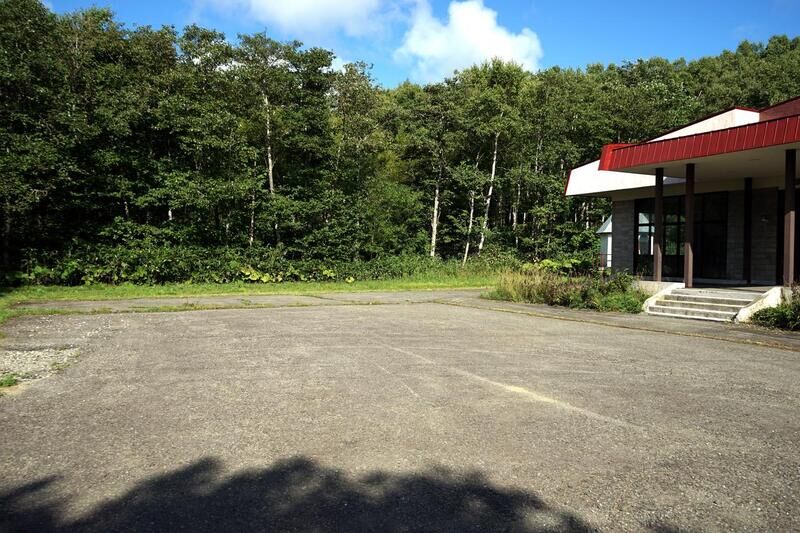 猿払村火葬場 駐車場