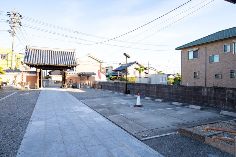 實成寺 駐車場2