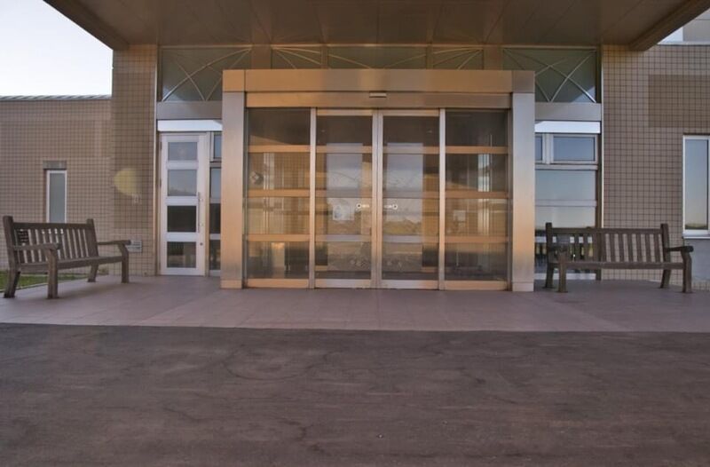 オホーツク斎場 入口
