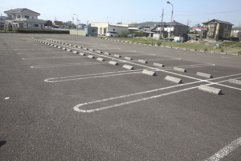 大口斎場 駐車場２