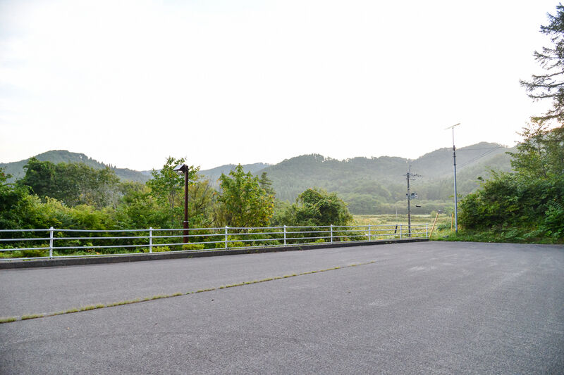 むつ市脇野沢斎場 駐車場