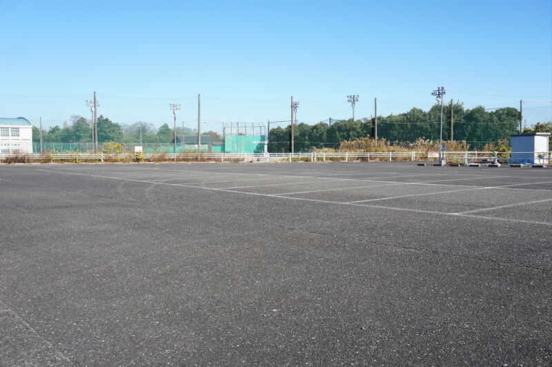 大垣市勝山斎場 駐車場