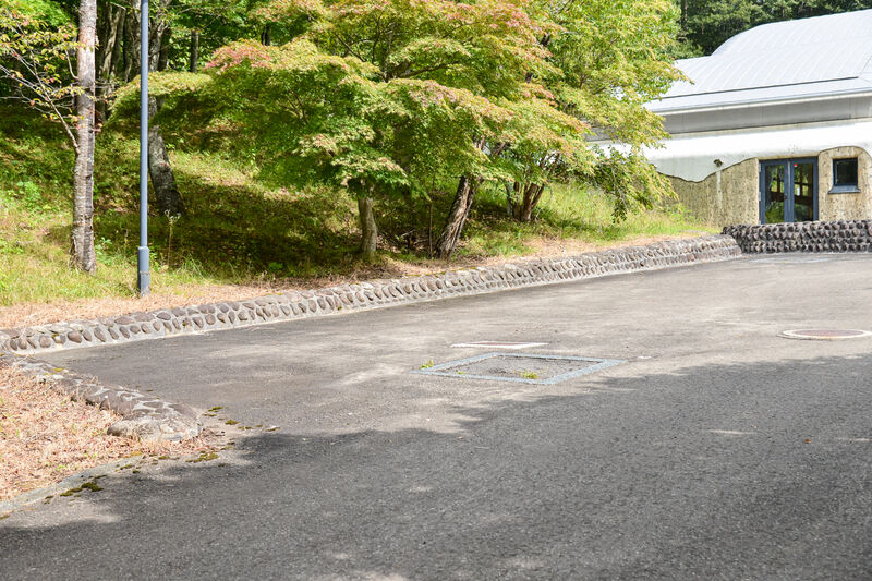 東通村斎場 駐車場