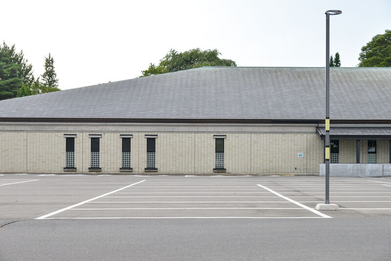 八戸市斎場 駐車場