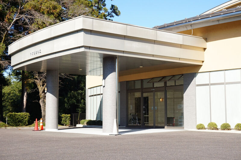 美濃市斎場やすらぎの丘 入口
