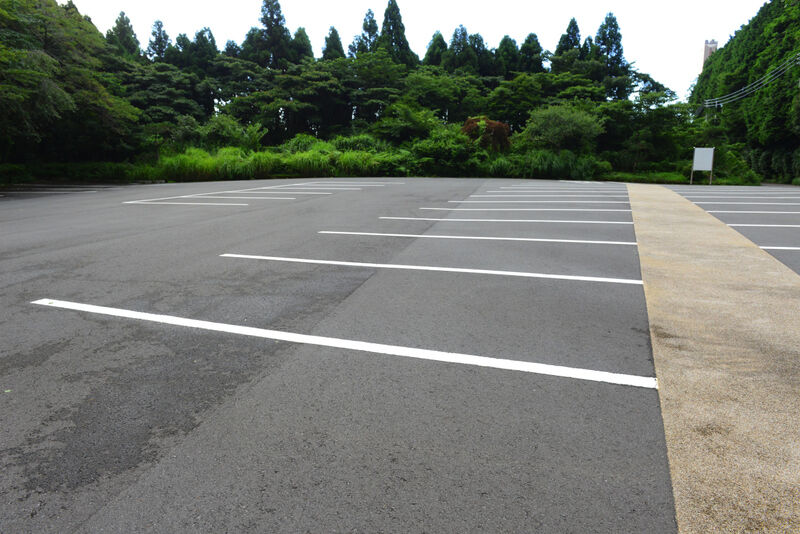 熱海市火葬場 駐車場