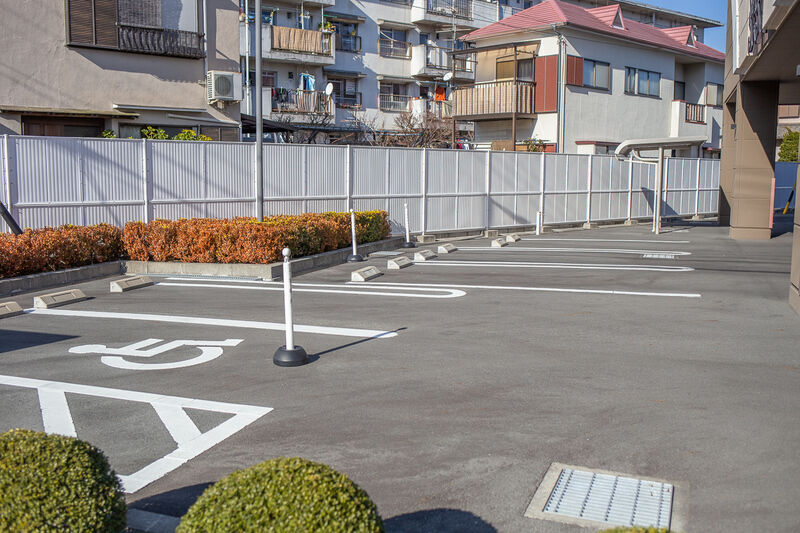 あいネットホール船越 駐車場１