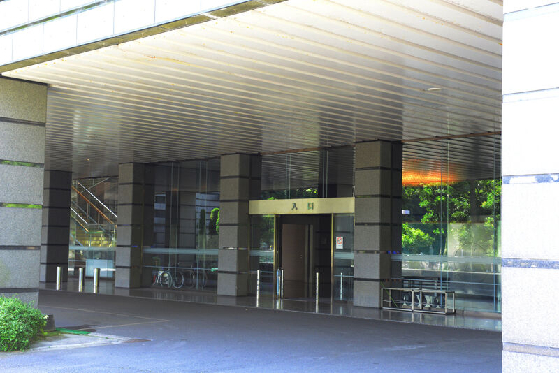 沼津市斎場 入り口