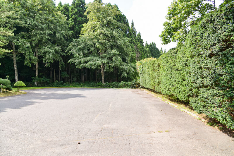 蟹田地区斎場 駐車場