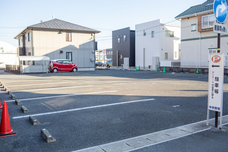 こすもすホールなかじま 駐車場１