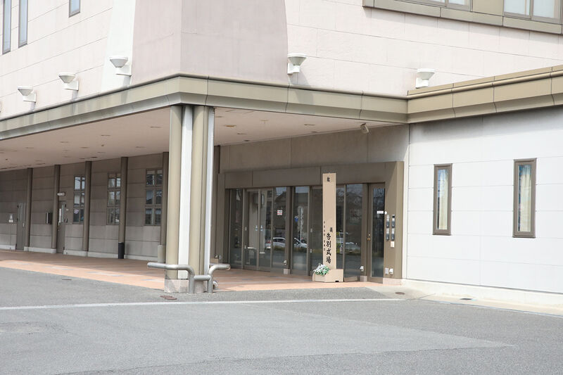 白子斎奉閣 玄関