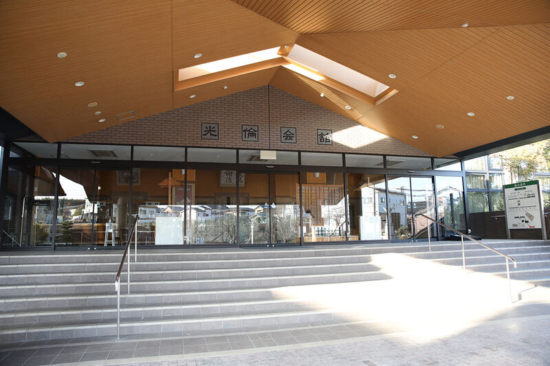 四日市光倫会舘 本館 ー玄関