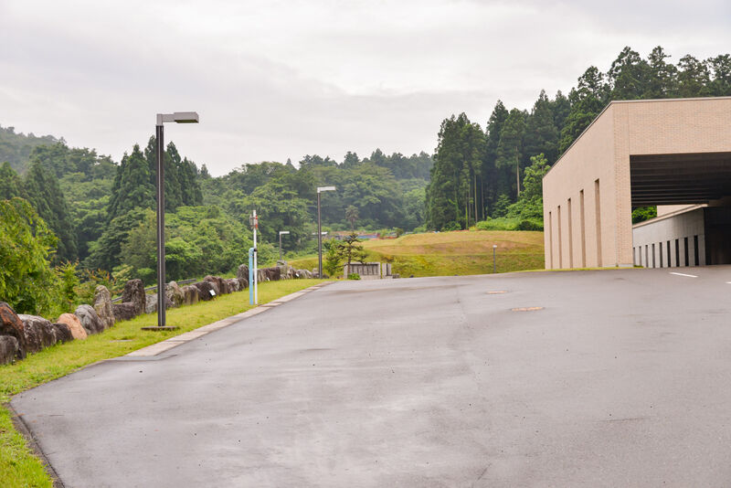 糸魚川火葬場 駐車場