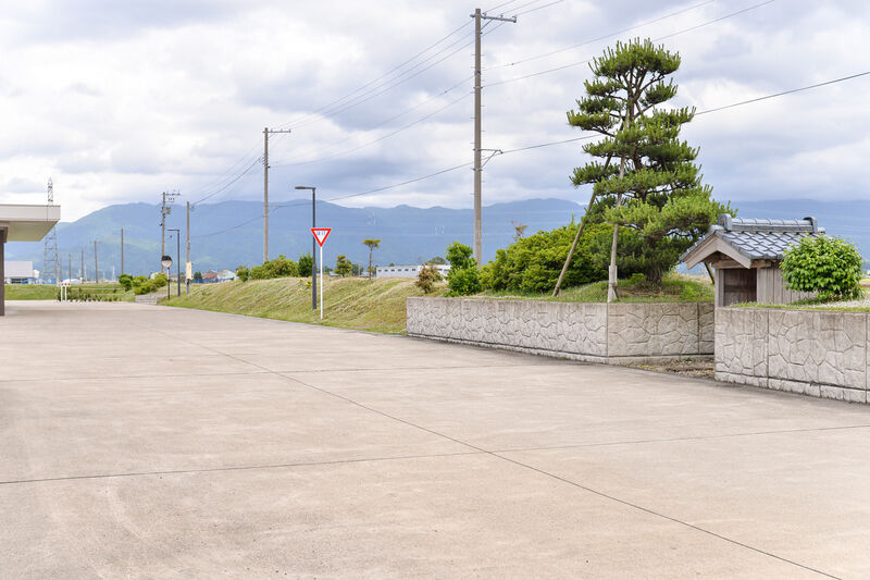 阿賀北葬斎場 駐車場