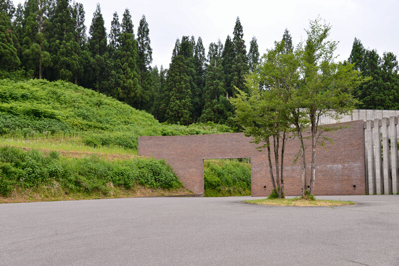 十日町市斎場 駐車場