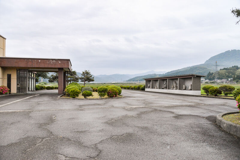 能生火葬場 駐車場