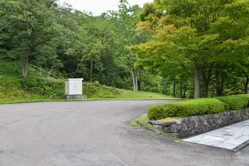 湖東地区斎場 駐車場