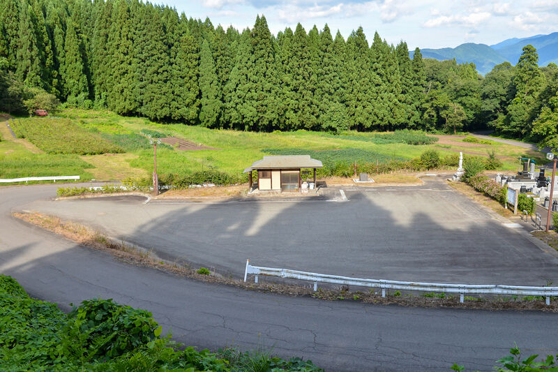 北部斎場 駐車場