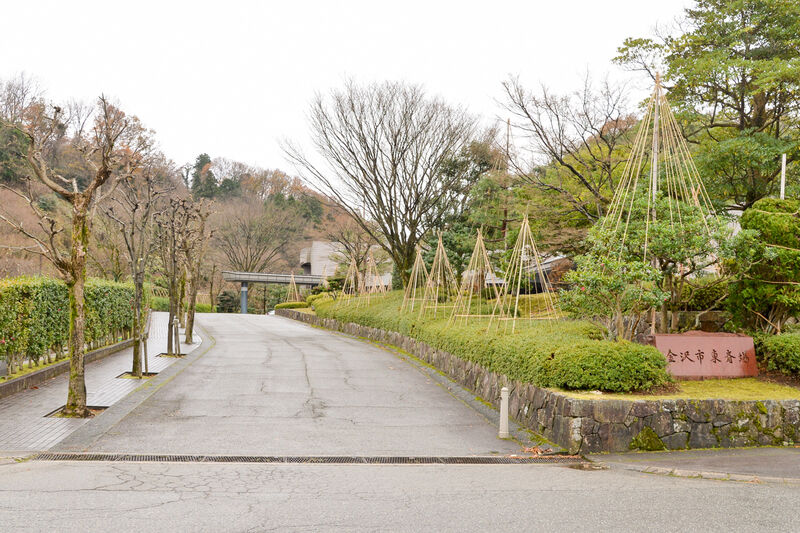 金沢市東斎場 入り口