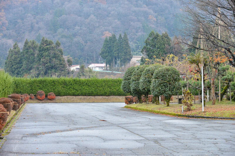 白山郷斎場 駐車場