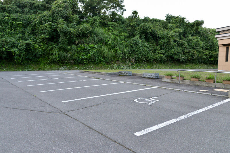 象潟斎場 駐車場