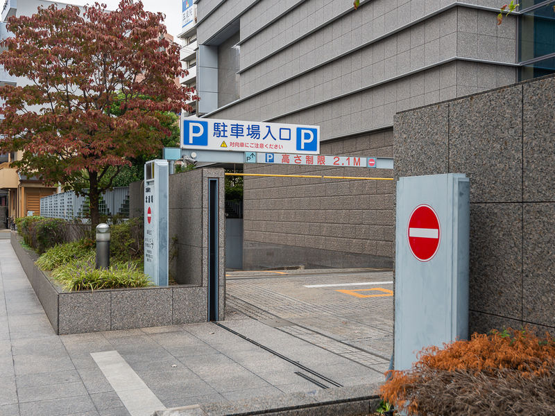 大阪市立北斎場 駐車場