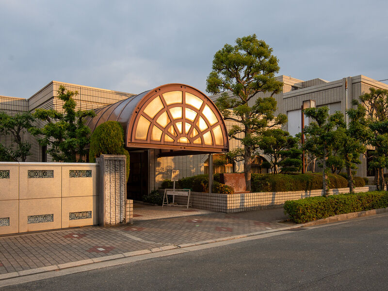 茨木市立斎場 入口