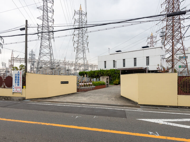 摂津市斎場 入口