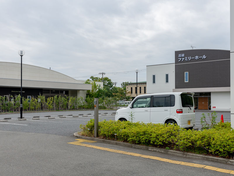 瓜破ファミリーホール 駐車場