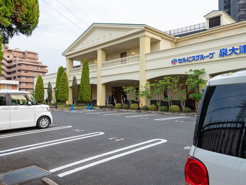 泉大津メモリアルホール 駐車場