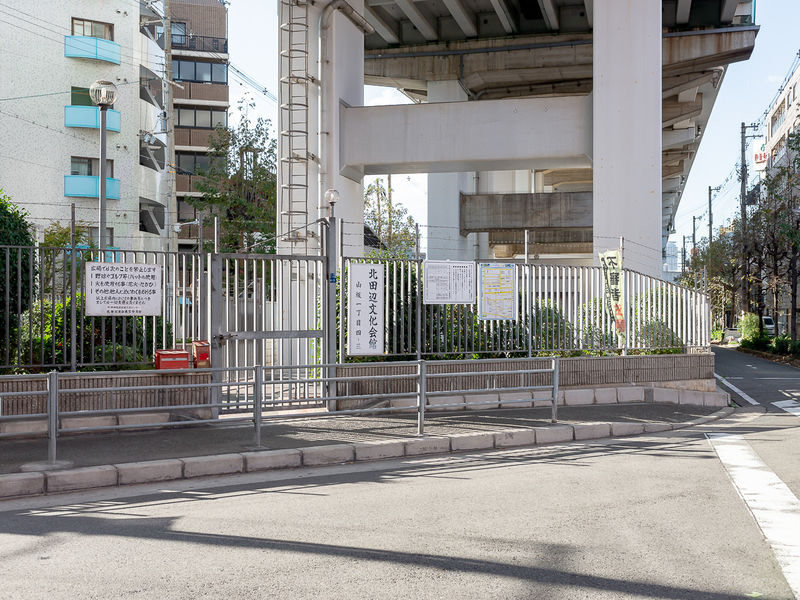 北田辺文化会館 入口