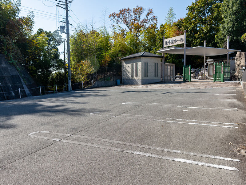 北千里ホール 駐車場