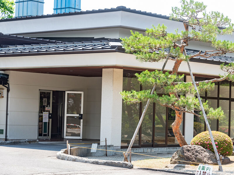 米沢市斎場 入口