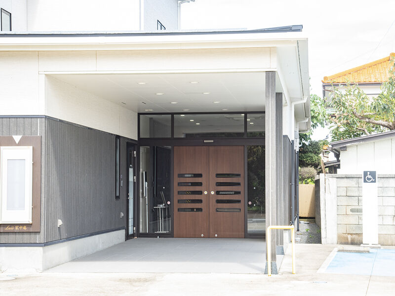 ラソ家中庵 入口