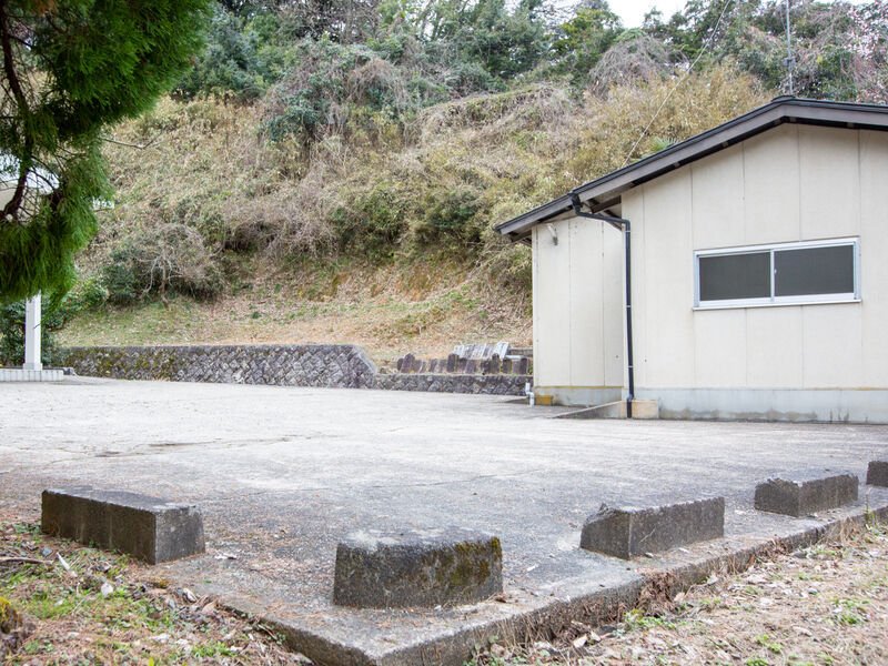 宮津市火葬場 駐車場