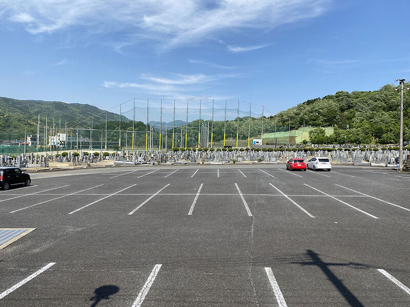 桜井市営火葬場 駐車場