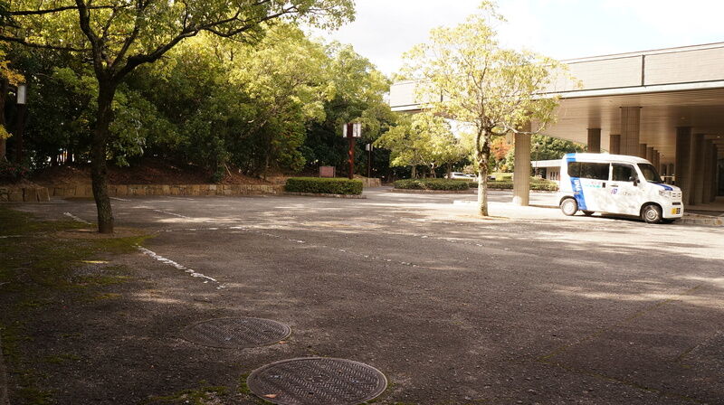 和歌山市斎場 駐車場1