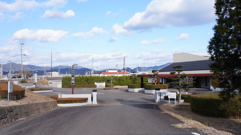 御坊市斎場 駐車場