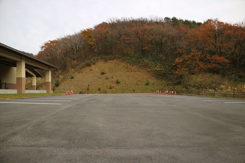 真庭北部火葬場 駐車場１