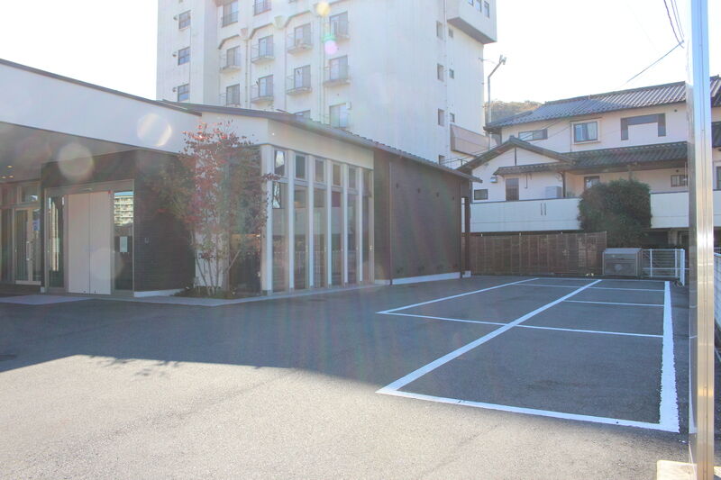 湯郷ホール 駐車場１
