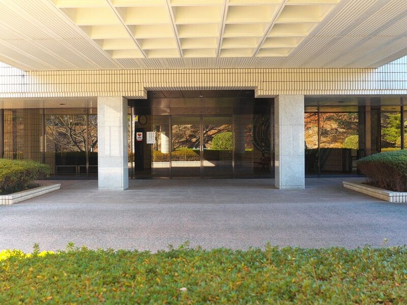 大竹市斎場 入口