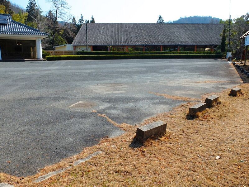 竹原市斎場 駐車場