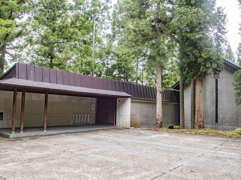 金山町火葬場 外観1