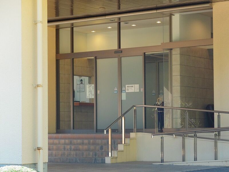 安来市斎場 独松山霊苑 入口