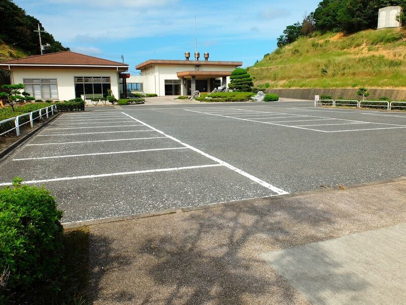 浜田市火葬場 駐車場