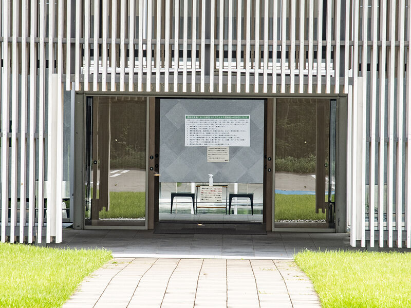 酒田市斎場 入口