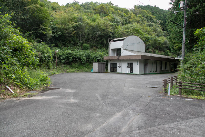 山口市阿東火葬場 駐車場
