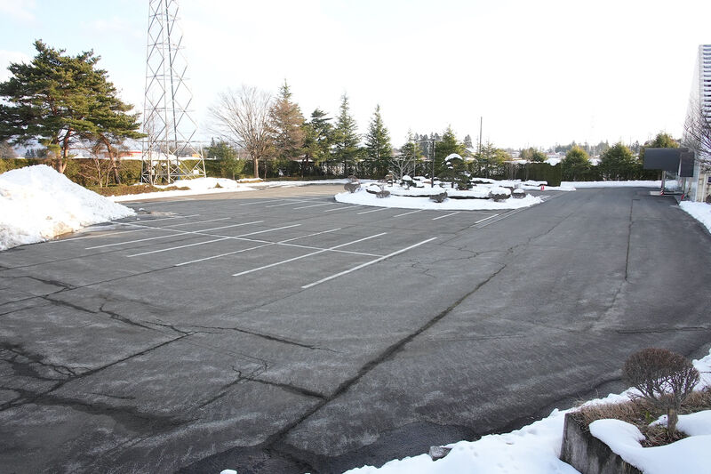 石鳥谷斎場 駐車場1