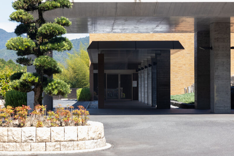 岩国市玖珂斎場 入口 (2)