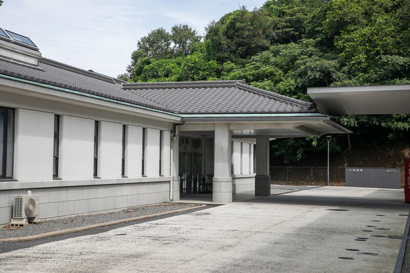 周防大島町 橘斎場 入口